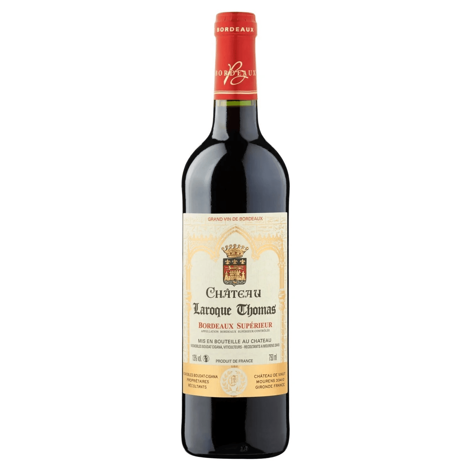 Vignobles Boudat Cigana Château Laroque Thomas Bordeaux Supérieur