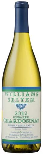 Williams Selyem Unoaked Chardonnay