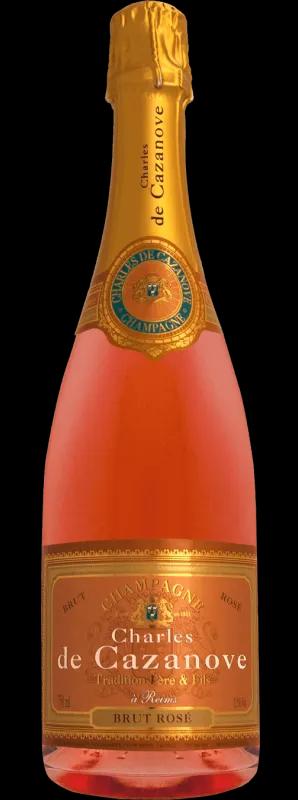 Charles de Cazanove Tradition Brut Rosé Champagne