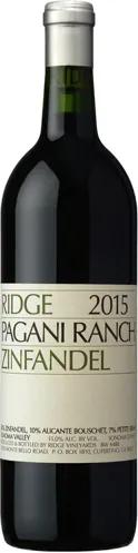 Ridge Vineyards Pagani Ranch Zinfandel