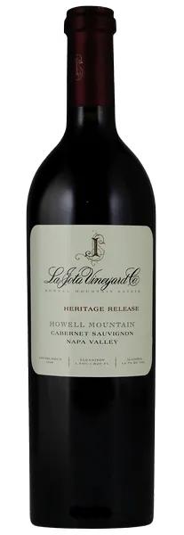 La Jota Heritage/Anniversary Release Cabernet Sauvignon