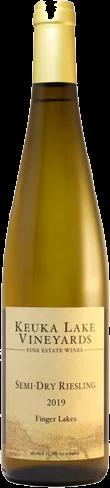 Keuka Lake Vineyards Semi - Dry Riesling