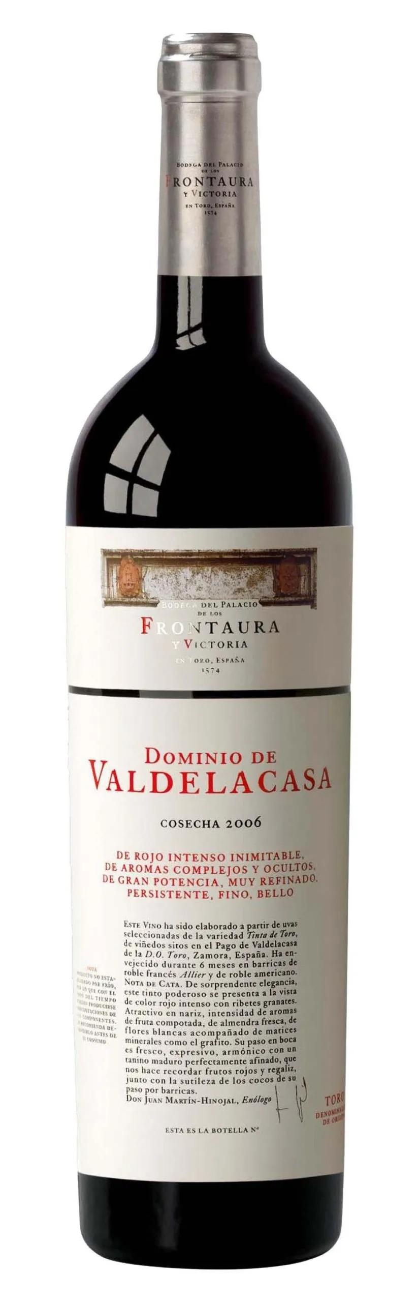 Bodegas Frontaura Dominio de Valdelacasa Cosecha