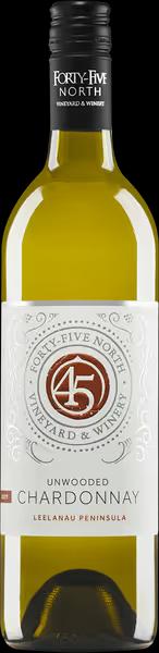 45 North Vineyard & Winery Unwooded Chardonnay