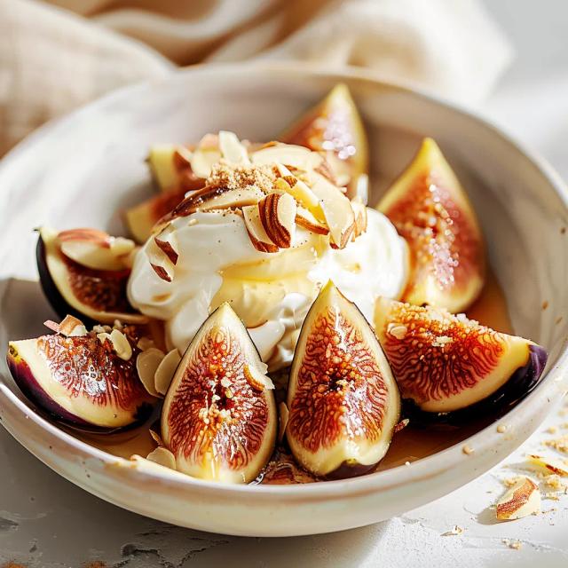 Honeyed Almond Figs