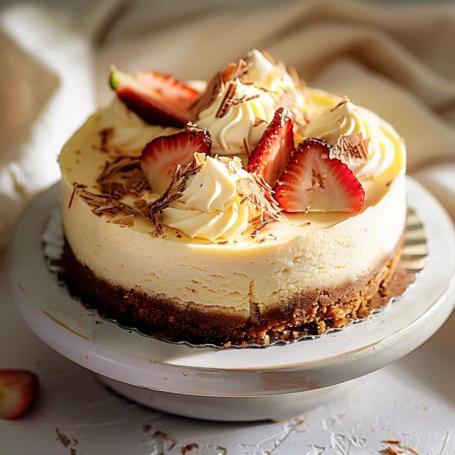 White Chocolate Cheesecake