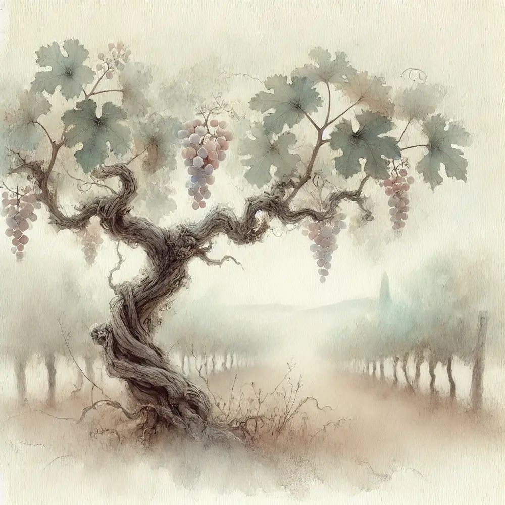 Old Grenache Vines bring more complexity and structure to the wines (Credit: Lotte Gabrovits, image generator)