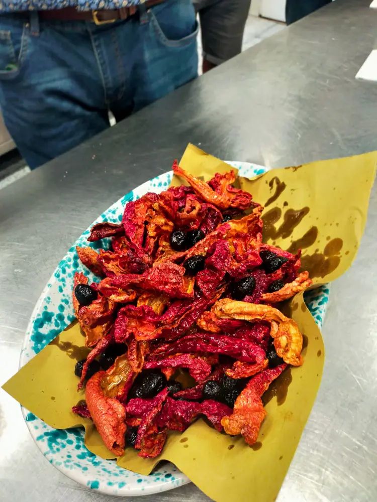 Zafrani Cruski is a perfect companion for Calabrese wines (Photo: Peter Douglas)