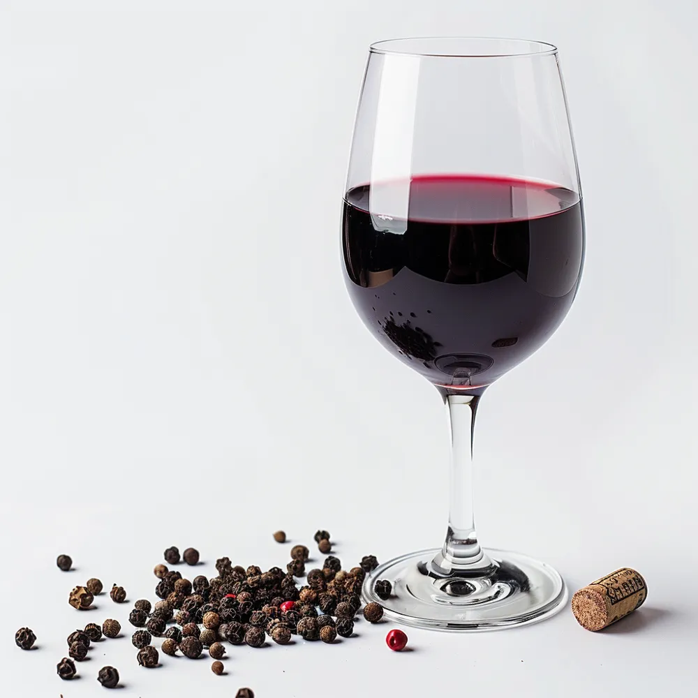 Rotundone is responsible for the peppery notes in wine (Photo: Midjourney, prompt by Sylvia Ba)