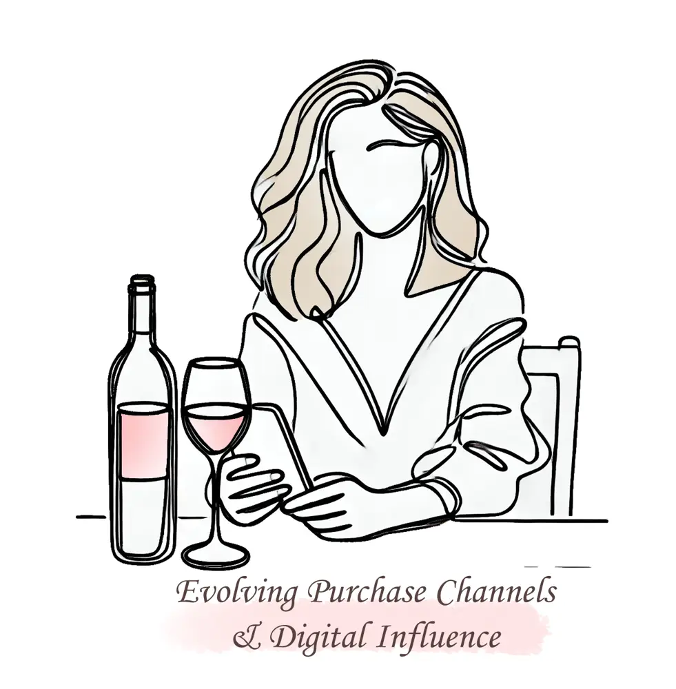 This digital research trend is now influencing consumers and their in-store purchase behaviors (Image created by Krystal Wen)