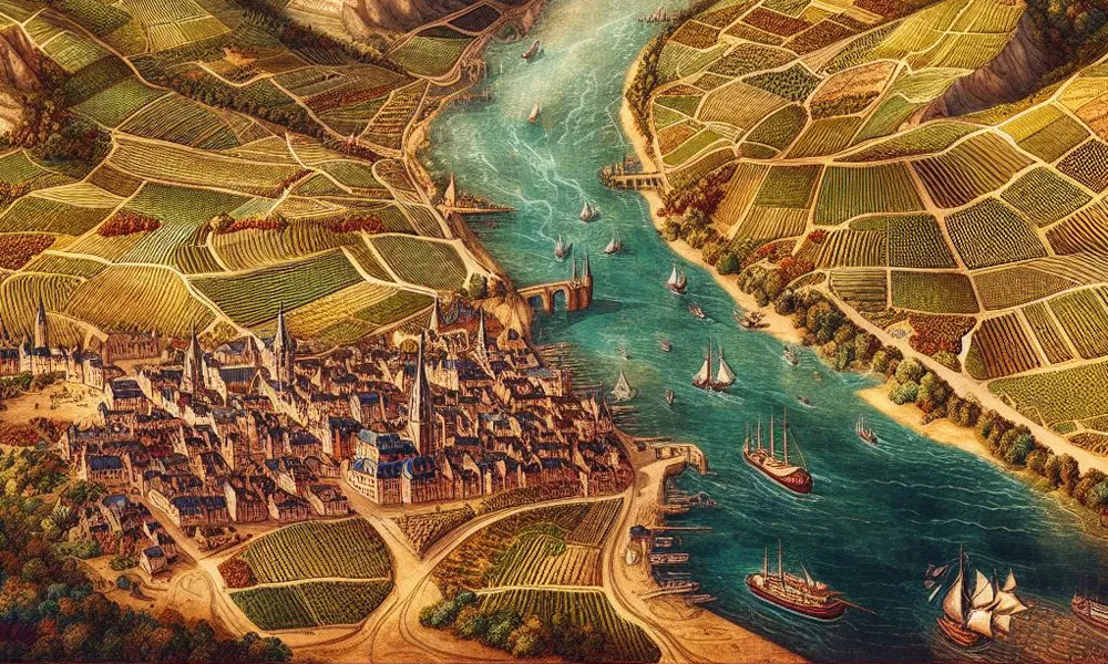 The vintages are viewed holistically. However, each subregion in Burgundy has its unique attributes. (Credit: DallE)