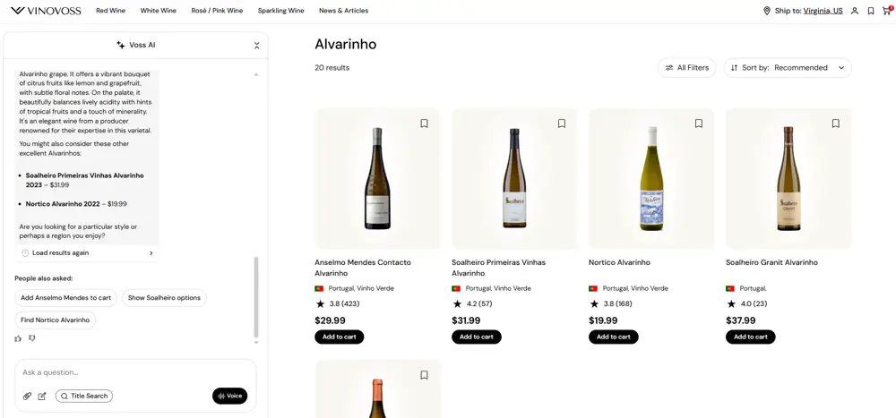 <a href="https://vinovoss.com/search/?q=alvarinho&smart_somm_search_id=cf9dee7d3ac249128099b9f03bbead33">click here to find a Albariño wine you like</a>