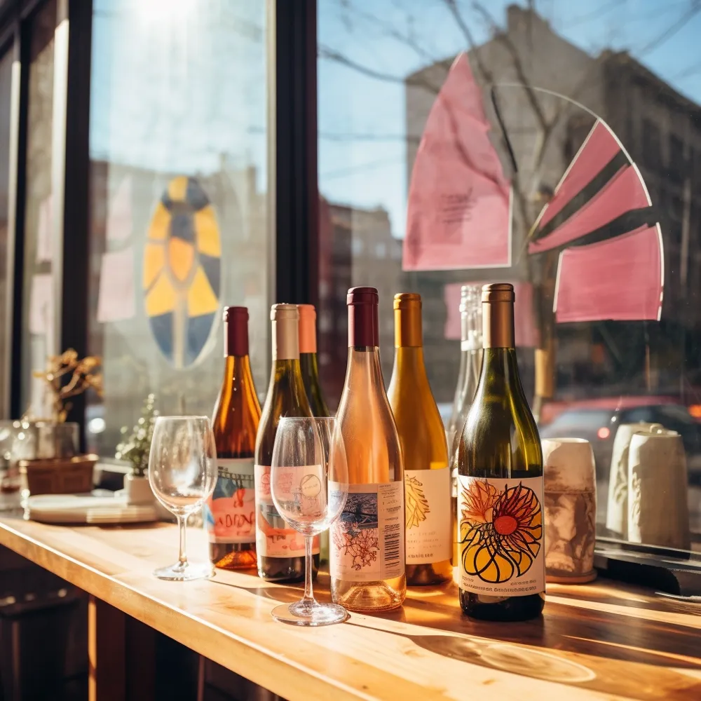 Natural wines are often linked with the term “funky” (Photo: Midjourney, prompt by Sylvia Ba)
