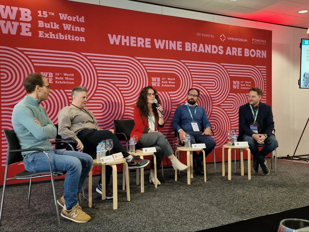 From right to left: Sebastien Thomas, Laura Willoughby, Irem Eren, Gianmaria Zanella and Florian Ceschi (Credit: Lotte Gabrovits)