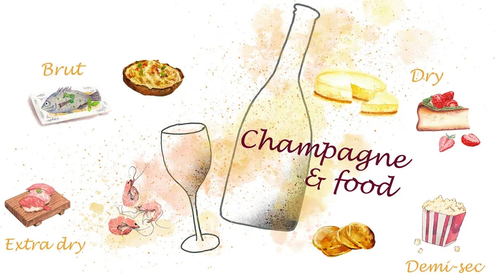Explore and find the perfect pairing for your palate. (Drawing: Krystal Wen)