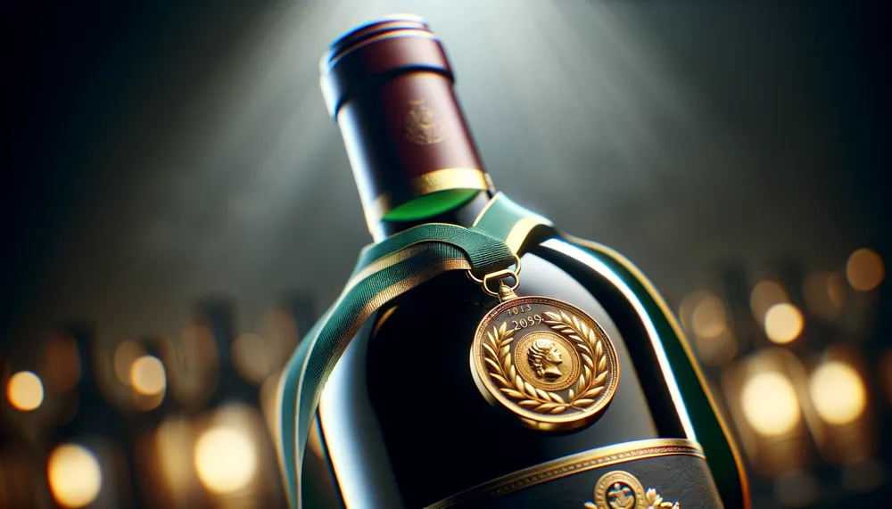 More than bling: Wine Medals (Credit: DallE)