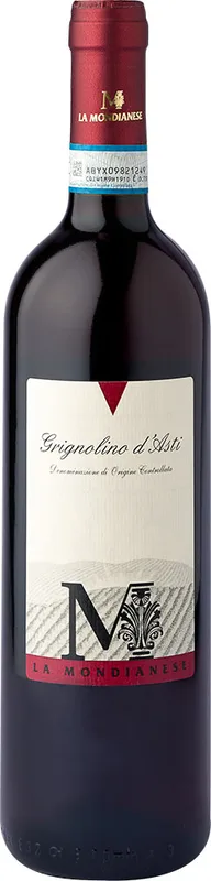 Bottle of La Mondianese Grignolino from search results