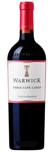 Bottle of Warwick Three Cape Ladies Cape Blend from search results
