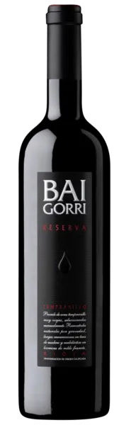 Bottle of Baigorri Reserva Rioja Tempranillo from search results