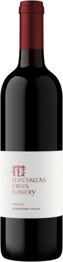 Bottle of Matanzas Creek Merlot Alexander Valley from search results