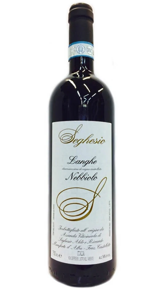 Bottle of Seghesio Langhe Nebbiolo from search results