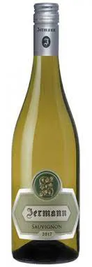 Bottle of Jermann Sauvignonwith label visible