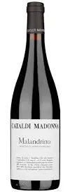 Bottle of Cataldi Madonna Malandrino Montepulciano d'Abruzzowith label visible