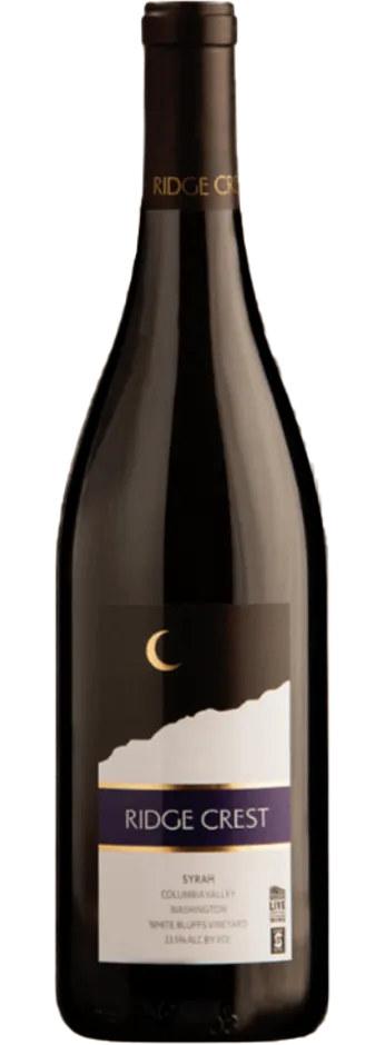 Bottle of Ridge Crest Syrah from search results