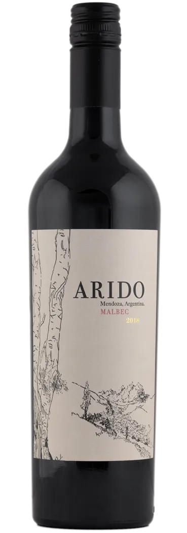 Bottle of Árido Malbec from search results