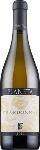 Bottle of Planeta Chardonnaywith label visible