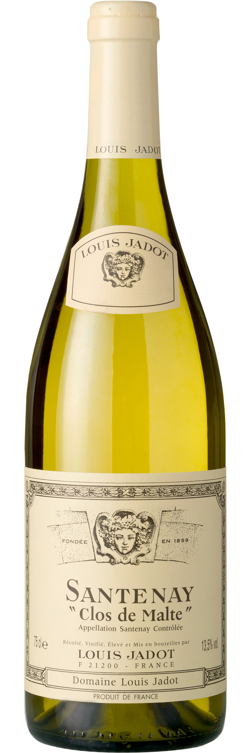 Bottle of Louis Jadot Santenay Clos de Malte Blanc from search results
