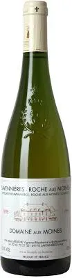 Bottle of Domaine Aux Moines Savennières-Roche-aux-Moineswith label visible
