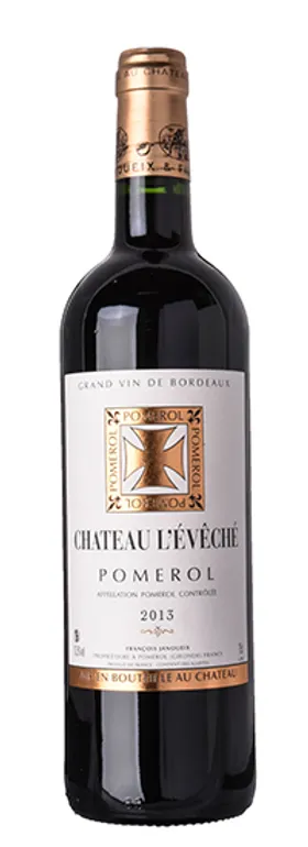 Bottle of Château l'Evéché Pomerol from search results