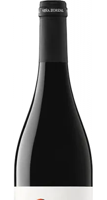 Bottle of Viña Zorzal Garnachawith label visible