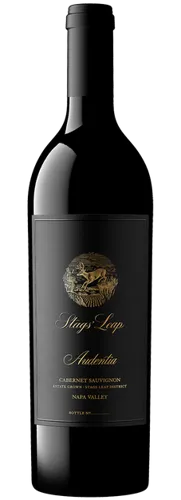 Bottle of Stags' Leap Audentia Cabernet Sauvignonwith label visible