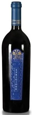 Bottle of Il Crinale Sprigionewith label visible