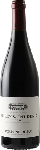 Bottle of Domaine Dujac Morey-Saint-Denis Premier Cruwith label visible