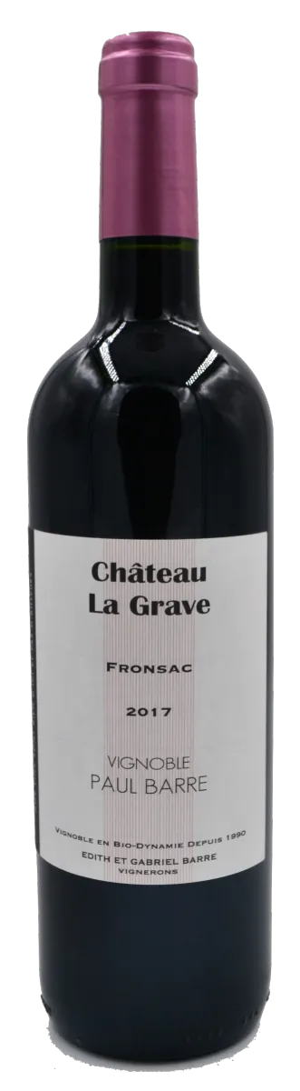 Bottle of Paul Barre Château La Grave Fronsac from search results