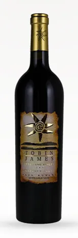 Bottle of Tobin James Cellars Cabernet Sauvignon James Gang Reservewith label visible