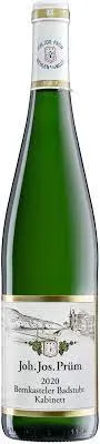 Bottle of Joh. Jos. Prüm Bernkasteler Badstube Riesling Kabinettwith label visible