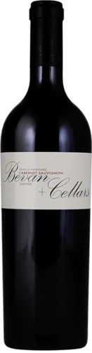 Bottle of Bevan Cellars Tench Vineyard Cabernet Sauvignonwith label visible