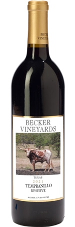 Becker Vineyards Tempranillo Reserve