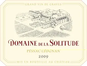 Bottle of Domaine de la Solitude Pessac-Léognan from search results