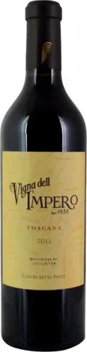 Bottle of Tenuta Sette Ponti Vigna dell Impero Toscanawith label visible