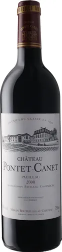 Bottle of Château Pontet-Canet Pauillac (Grand Cru Classé) from search results