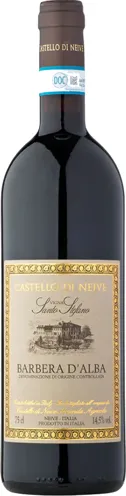 Bottle of Castello di Neive Piemonte Grignolinowith label visible