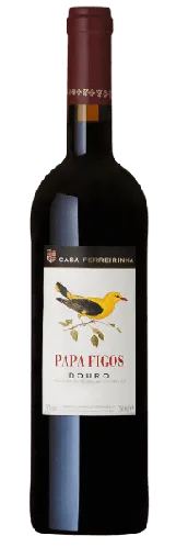 Bottle of Casa Ferreirinha Papa Figos Dourowith label visible