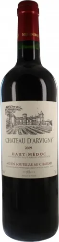 Bottle of Château d'Arvigny Haut-Médoc from search results