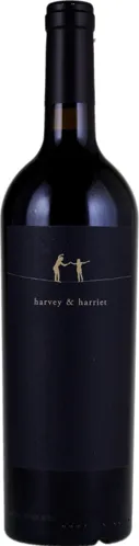 Bottle of Booker Harvey & Harrietwith label visible