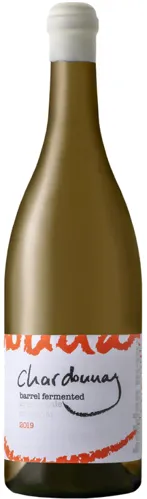 Bottle of Holden Manz Barrel Fermented Chardonnaywith label visible